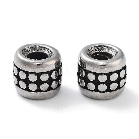 304 Stainless Steel Beads Hand Polished STAS-M057-42AS-02-1