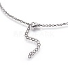 (Jewelry Parties Factory Sale)304 Stainless Steel Pendant Necklaces STAS-I099-17-4