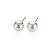 CCB Plastic Ball Stud Earrings for Women EJEW-S213-01I-F06B-RS-1