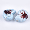 Handmade Porcelain Beads PORC-S498-32D-2