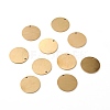 Ion Plating(IP) 304 Stainless Steel Pendants STAS-F271-02C-G-1