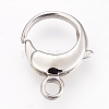 304 Stainless Steel Lobster Claw Clasps STAS-O114-059P-B-1