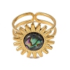 Stainless Steel Cuff Open Rings RJEW-JR01077-02-5