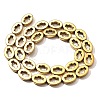 Electroplated Synthetic Non-magnetic Hematite Beads Strands G-L613-Z01-03E-2