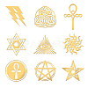 Nickel Decoration Stickers DIY-WH0450-169-1