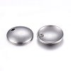 304 Stainless Steel Dome Charms STAS-H472-02P-8mm-2