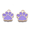 Alloy Enamel Pendants ENAM-T016-22LG-D-RS-2
