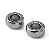 Tibetan Style Alloy Beads TIBEB-Q004-B-FF-2