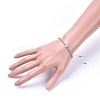 (Jewelry Parties Factory Sale)Adjustable Electroplate Glass Braided Bead Bracelets BJEW-JB04587-05-4