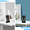 10Pcs L Shaped Acrylic Single Dangle Earring Display Stands ODIS-SC0001-07-4