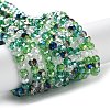 Glass Beads Strands EGLA-A034-M4mm-24-1