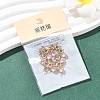 SHEGRACE Brass Pave Cubic Zirconia Flat Round Connector Charms XGRQ2O042-435B-G-6
