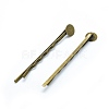 Iron Hair Bobby Pin Findings LS-IFIN-L032-06AB-NF-2