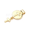 Religion Brass Pendants KK-H539-18G-04-2