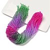 Transparent Painted Glass Beads Strands LS-DGLA-A034-T2mm-A06-1