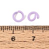 Spray Painted Iron Open Jump Rings IFIN-T017-04C-14-3