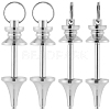 6Pcs Brass Findings KK-SC0005-38-1