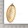 PVD Vacuum Plating 201 Stainless Steel Big Pendants STAS-C111-08G-3