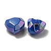 UV Plating Rainbow Iridescent Acrylic Beads OACR-P010-03D-3