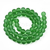 Transparent Glass Beads Strands GLAA-T032-T8mm-MD07-3