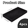 Rectangle Velvet Jewelry Display Trays for Rings ODIS-WH0113-14A-2