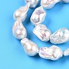 Natural Baroque Pearl Keshi Pearl Beads Strands PEAR-S019-05C-4