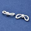 Matte Alloy Beads PALLOY-R145-13MS-2