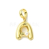 Rack Plating Brass with ABS Plastic Pearl European Dangle Charms KK-G501-02A-G-1