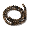 Natural Chiastolite Beads Strands G-Q161-A03-02-3