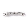 Non-Tarnish 304 Stainless Steel Connector Charms STAS-E173-03A-P-2