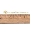 Rack Plating Brass Ends with Chain and Clasps KK-F873-01G-02-3