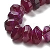 Natural Agate Beads Strands G-K392-A09-4