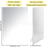 Olycraft Acrylic Mirror Wall Stickers AJEW-OC0003-75A-2