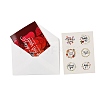 Rectangle Diwali Day Paper Greeting Card DIY-NH0010-01B-2