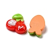 Rabbit Theme Opaque Resin Decoden Cabochons RESI-F052-B03-2