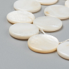 Natural Freshwater Shell Beads BSHE-I011-01A-02-3