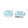 Alloy Enamel Charms ENAM-S118-04-P-2