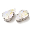 Mocha Fluorescent(MI) Teardrop Sew on Rhinestone GGLA-M006-01A-P06-3