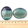 Oval Natural Fluorite Worry Stone G-B036-01R-3