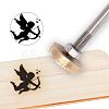 Stamping Embossing Soldering Brass with Stamp AJEW-WH0113-15O-1