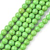 Synthetic Turquoise Beads Strands TURQ-G106-8mm-02B-1