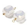 Glass Charms KK-M266-04G-01-2