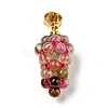 Natural Tourmaline Round Cluster Pendants LS-G-D094-04G-1
