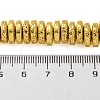 Electroplated Natural Lava Rock Beads Strands G-I360-A05-01-4