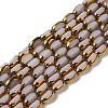 Electroplate Glass Beads Strands EGLA-P061-02A-03-1