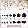 70Pcs 7 Styles Plastic Cabochons KY-DR0001-03B-2