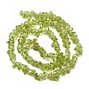 Natural Peridot Beads Strands G-F328-34A-3