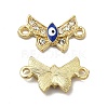 Alloy Enamel Connector Charms PALLOY-F290-24G-1