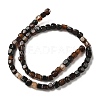 Natural Dragon Veins Agate(Dyed & Heated) Beads Strands G-G177-E13-03-4