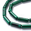 Synthetic Malachite Beads Strands G-F247-41-5